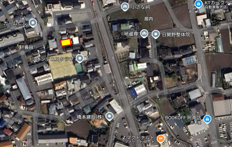 領家町長田(阿南駅) 住宅用地